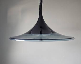 Vintage Meblo Trumpet Pendant Lamp – 1970s Space Age Design, 50 cm