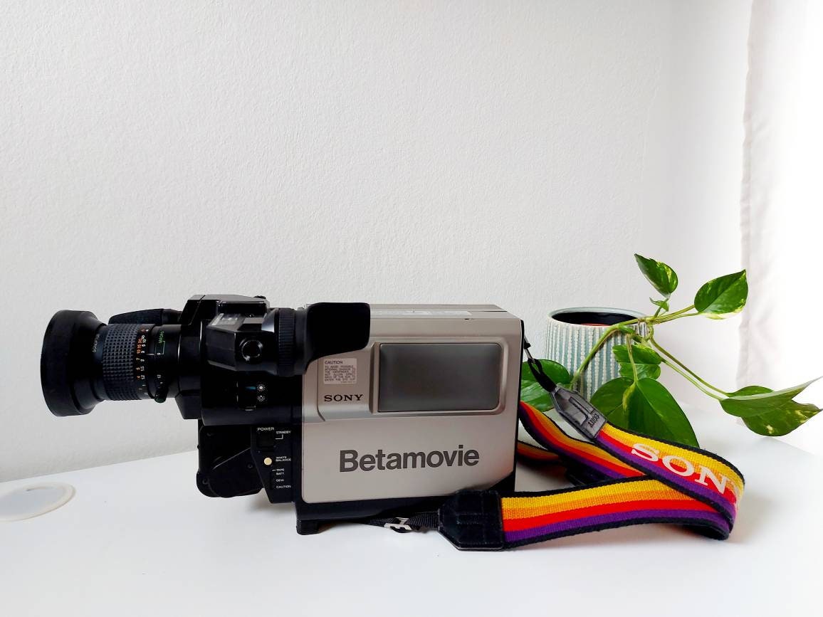 Vintage Camera, Sony Betamovie BMC-100 Pl, Retro Camera, Not