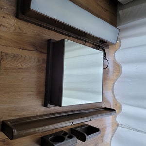 Retro Bathroom Set Makio Hasuike for Gorenje, Space Age Bathroom Accessories, Plastic Cabinet, Lamp, Shelf, Holders, Retro Furniture, MCM