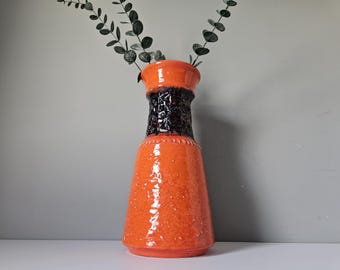 ヴィンテージ ラージ ジャスバ花瓶 / 高さ11.6インチ / 西ドイツ陶器
