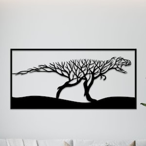 T rex wall art svg,dxf, EPS,AI and PDF files.plasma cut file,wall art dxf,laser cut files, dinosaur Glowforge files, panel svg