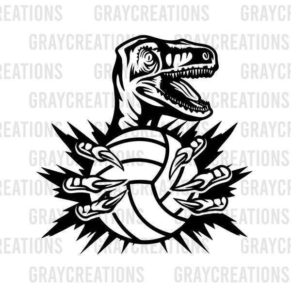 volleyball Svg | Raptor Wall Scratch volleyball Svg | volleyball Ball Svg |  T Rex Scratch svg | Dino Shirt | Dino Scratch svg | Png