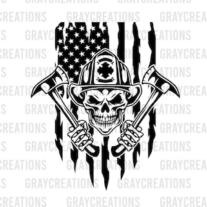 US Fire Fighter svg | Fireman svg | Firefighter svg | Fire Fighter Clipart | Fire Fighter png | Fire Fighter Cut file | Clipart Png