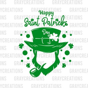 Saint Patrick&#39;s Day svg , png ,pdf,printable ,t-shirt design ,shenanigans,clover leaf,clip art ,leprechaun, hat