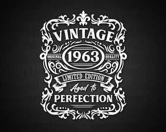 50th Birthday Shirt 50th Birthday Svg 1973 Aged to Perfection Vintage ...