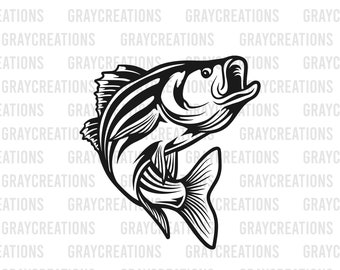 Download Big Mouth Fish Svg Etsy