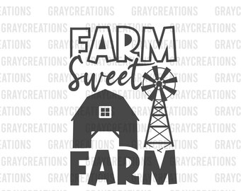 Download Farm Sweet Farm Svg Etsy
