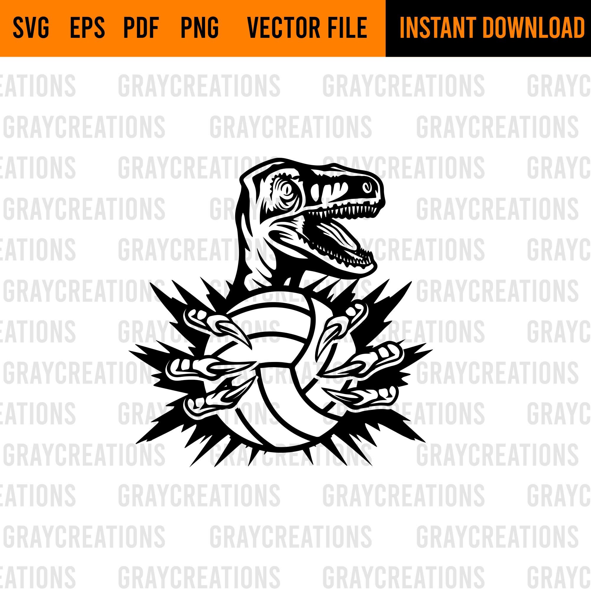 Volley Ball Sign Raptor Volleyball Svg | Raptor Wall Scratch Volleyball Svg | Volleyball Ball ...