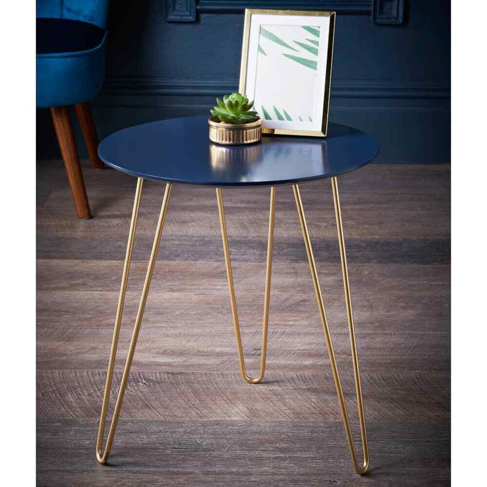 New Stylish Hairpin Gold Leg Side Table Coffee Table Dining Etsy