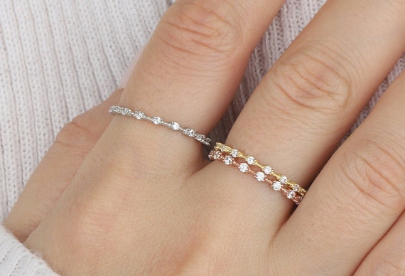 Diamond Eternity Rings SDR1686 - Best Prices N Designs| Surat Diamond  Jewelry