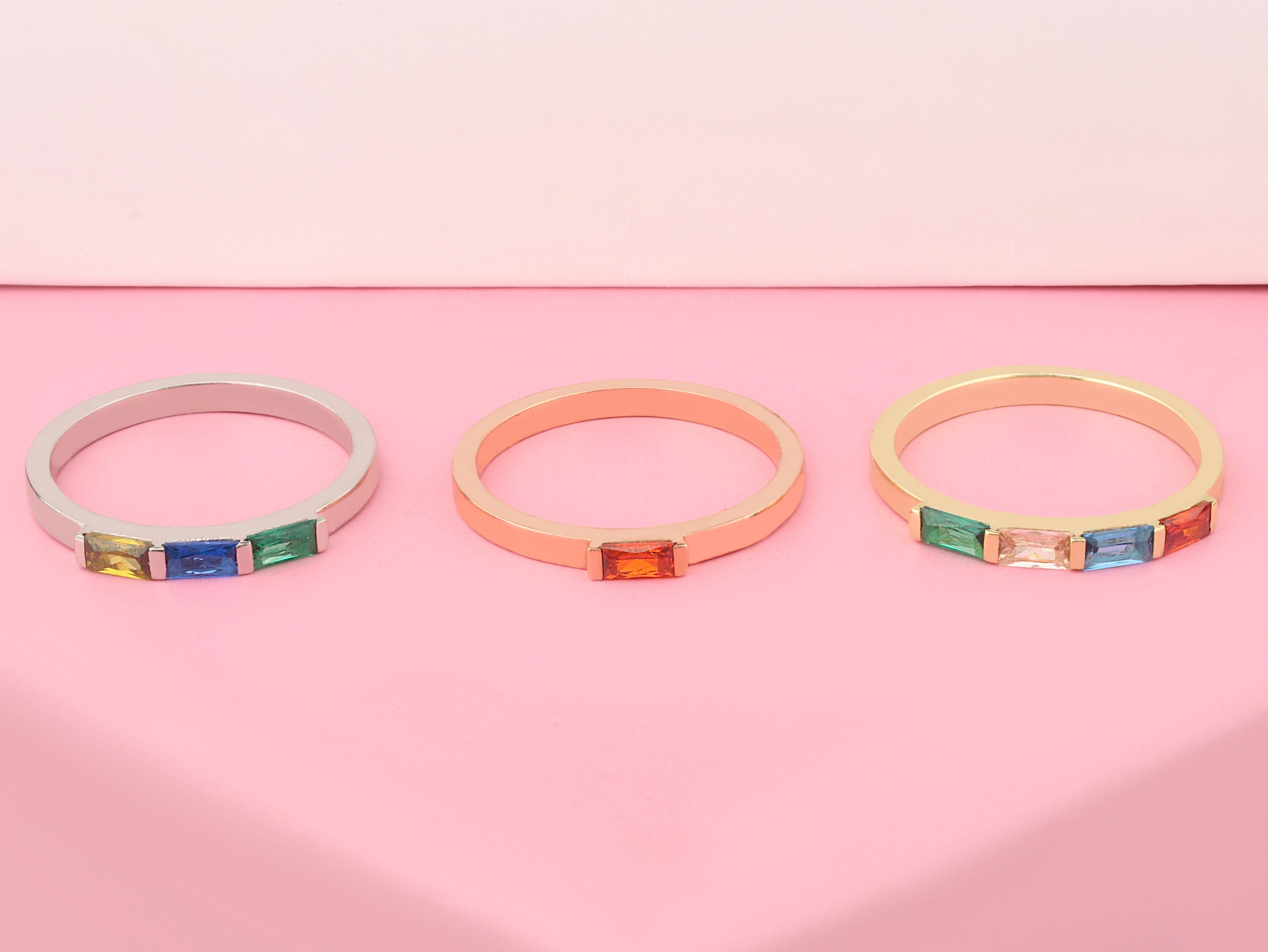 Personalized Handmade Birthstone Ring Jewelry Women Family - Etsy