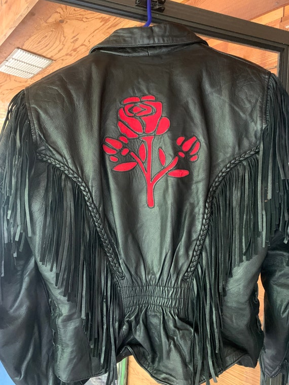 Leather Jacket with shell lining - image 1