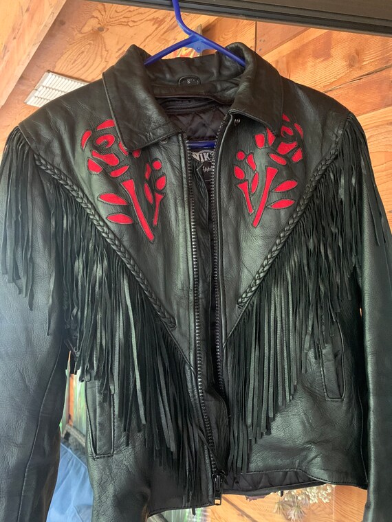 Leather Jacket with shell lining - image 2