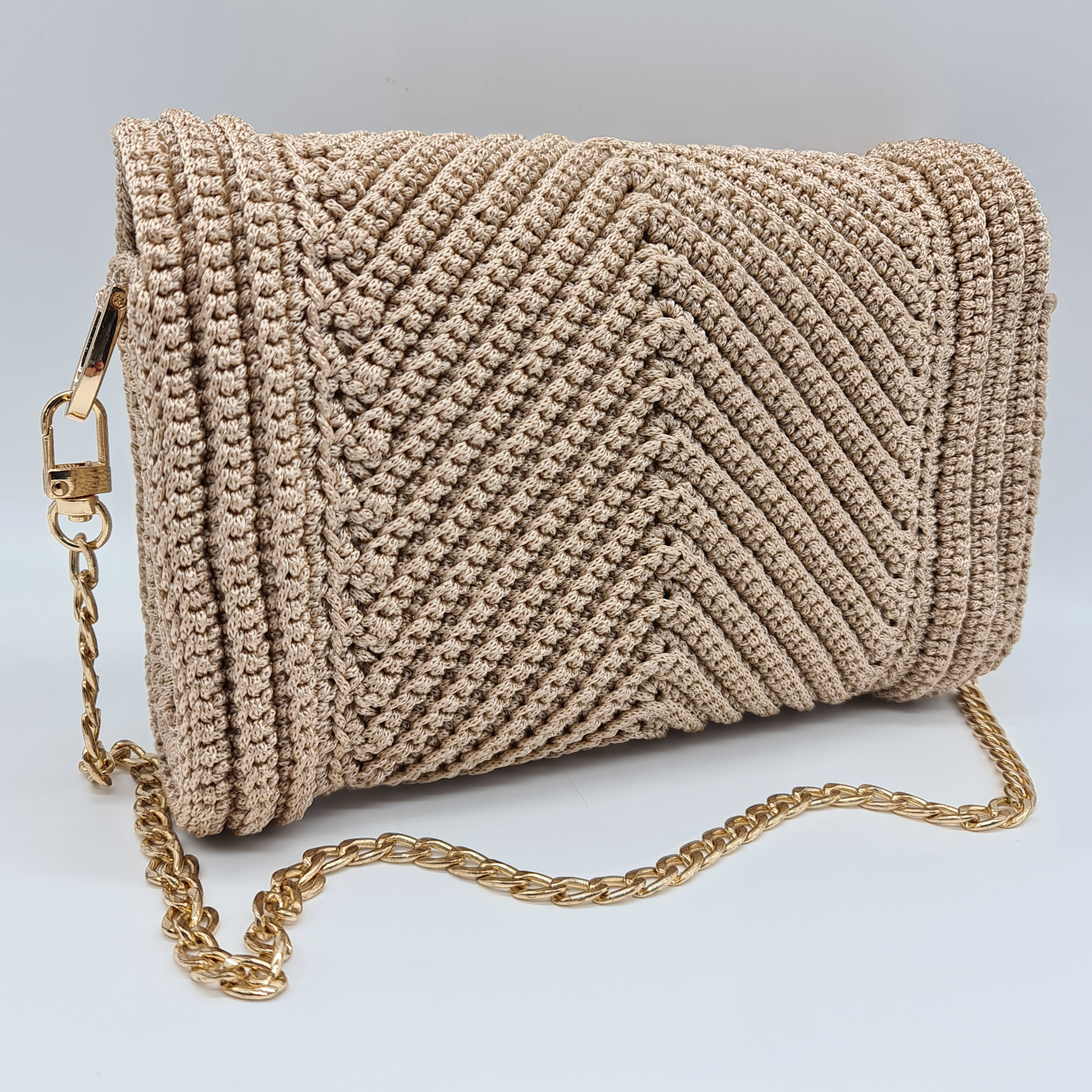 バッグ obafer crochet shoulder bag beige mix バッグ obafer crochet shoulder bag beige mix 71nmavepWxL