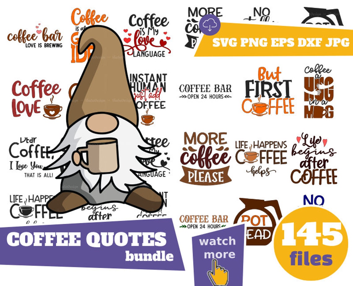 Coffee Svg Bundle Coffee Svg Sayings Bundle Coffee Quotes ...