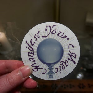 Manifesteer je magische sticker