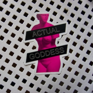 AKTUELLE GÖTTIN Sticker