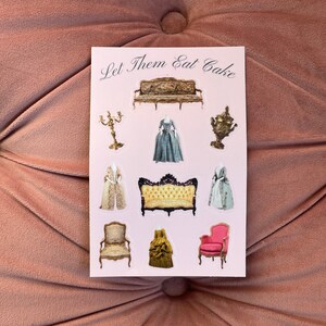 Let Them Eat Cake Sticker Sheet