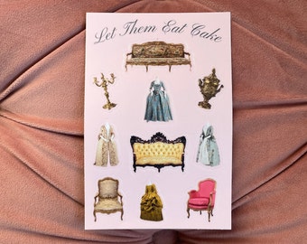 Let Them Eat Cake Sticker Sheet