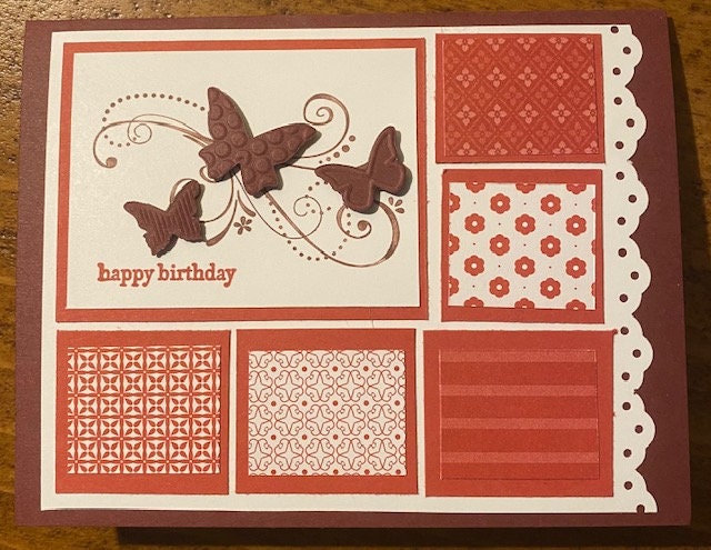Set of 6 Handmade Stampin' Up! Greeting Cards - Etsy