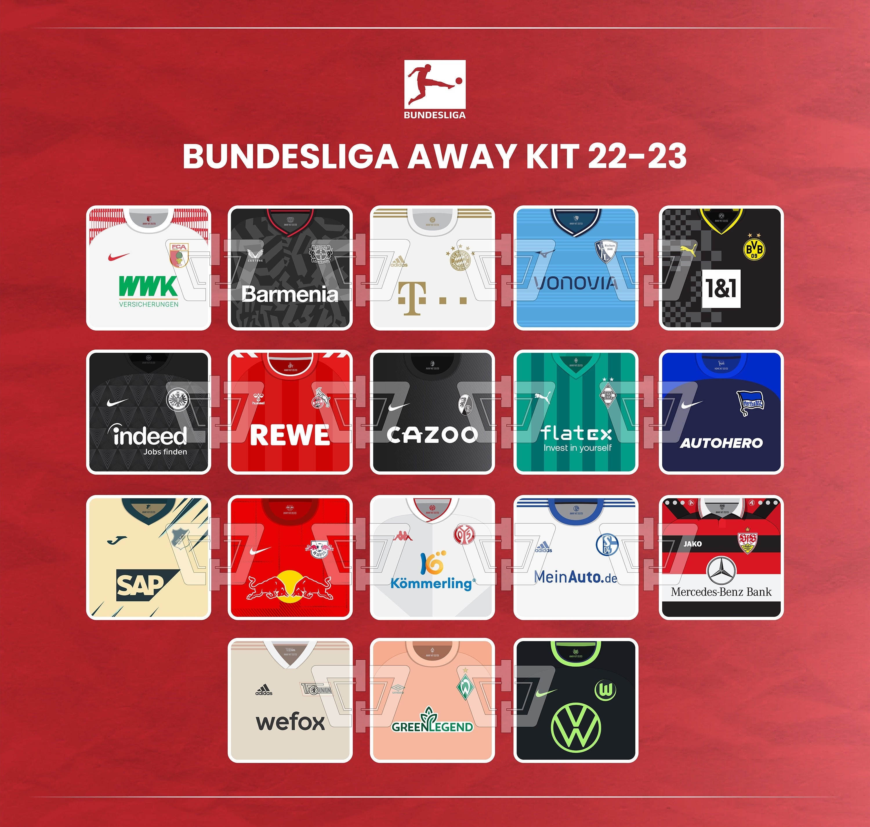Pin on Bundesliga Kit Deals