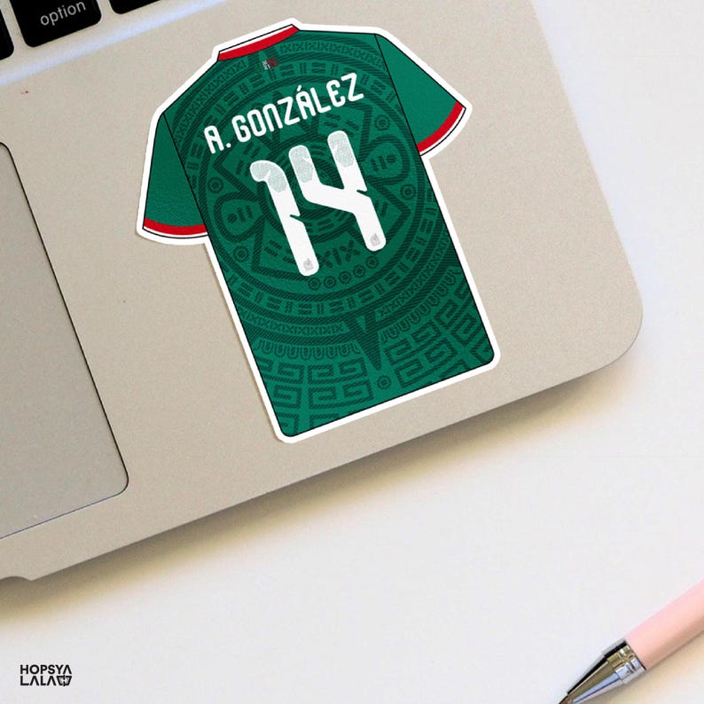 Mexico World Cup 2026 - Home, Away, Third Kit Nameset | Vector Pack I Digital Jersey | Football Printable image 12