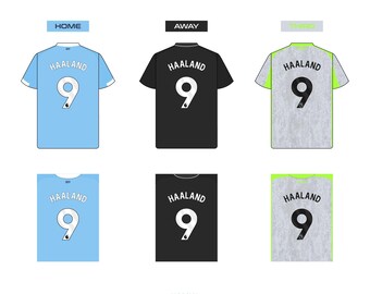 Haaland - Manchester City 25-26 Nameset