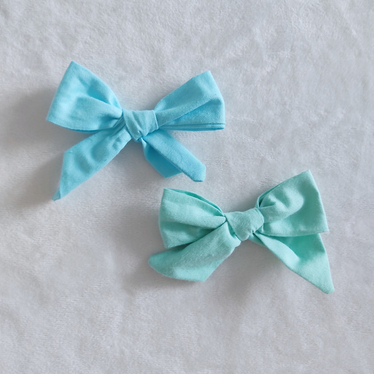 Puppy Bow Dog Hair Bow New Puppy Gift Set of 5 Fabric Etsy