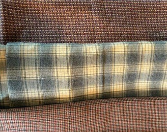 100%  Wool/Poly Blend Fabric. - Free Shipping.