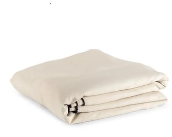 Thermal Insulated Blackout Lining for Window Treatments. Rubber backed.