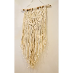 Large macramé wall hanging