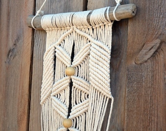 Small macrame wall hanging