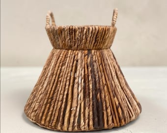 Original banana fiber basket