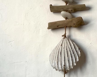 Seashell & Driftwood Hanging Decoration