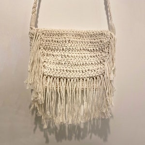 Macrame handbag
