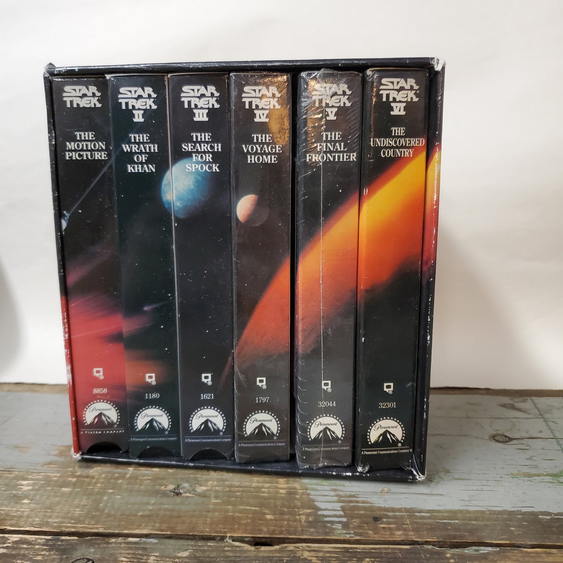 star trek vhs movie collection