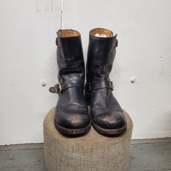 frye rogan engineer boots