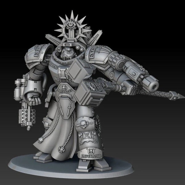 Silver Wardens Dread Walker Demon Slayer Knight par DMG Minis