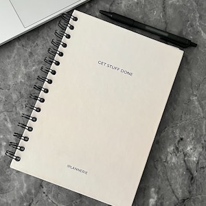 Hardback To do list notebook - productivity planner - A5 stationery