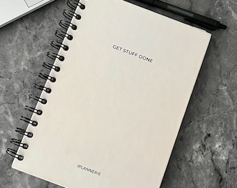 Hardback To do list notebook - productivity planner - A5 stationery