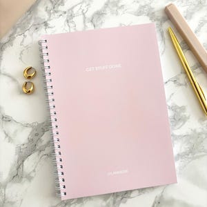 Pink To do list notebook - productivity - planner - A5 stationery