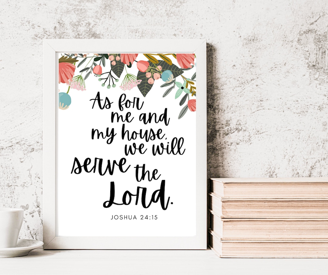 Scripture Print; Digital Download; Bible Verse Prints; Instant Download ...