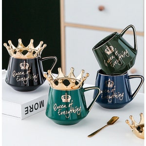Crown Lid Queen Mug