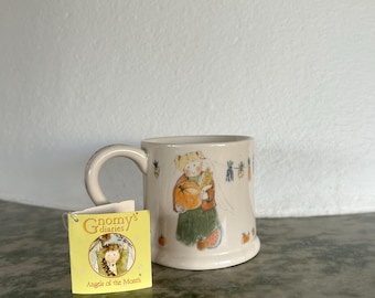 Vintage Cappuccino Tasse aus der Kollektion "Gnomy's Diaries" von Anneka Bouke.