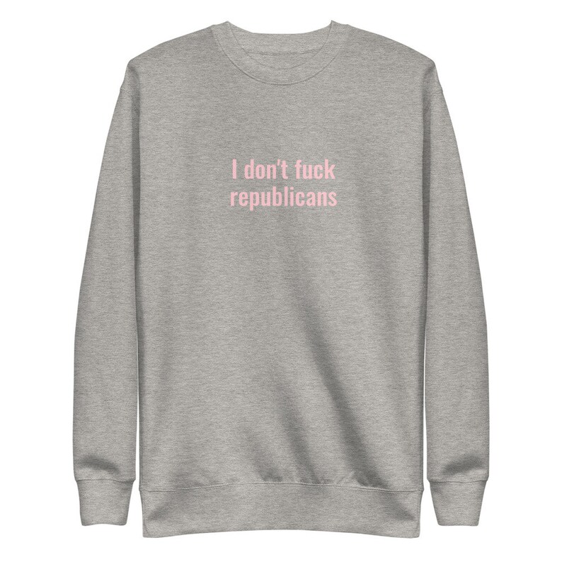 Bluza polarowa unisex - Nie rucham republikanów zdjęcie 4