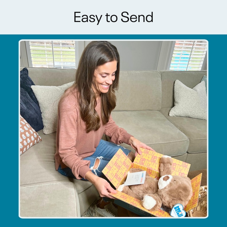 Hug in a Box – Long Distance Teddy Bear Gift Bild 1