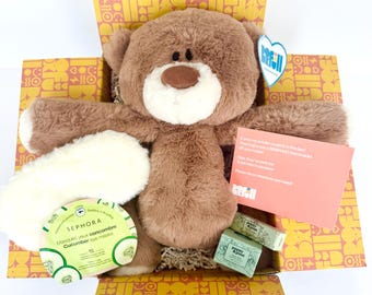 Muttertagsumarmung in einer Box | Selbstpflege Geschenkbox | Selbstpflege-Box | Angst Relief | Selbstpflege-Kit | Pflegepaket für Sie | Verwöhn-Box |Spa-Box