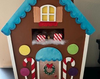 Lebkuchen-Haus-Dekor - Süßes Lebkuchenhaus