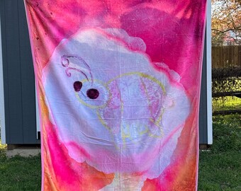 Bubble Bee Blanket SUPER SOFT with original art Bumble bee