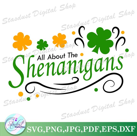 Shenanigans Patrick's Day SVG